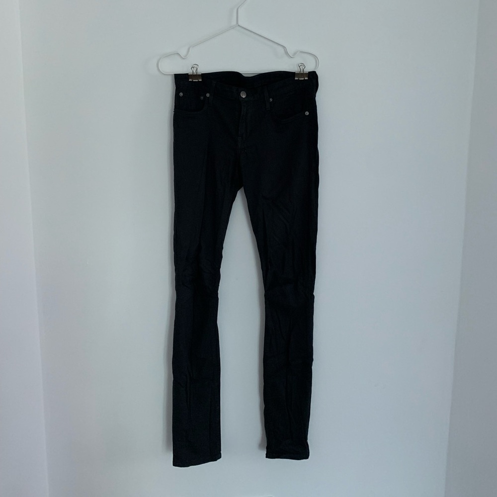 Helmut Lang - Low rise, straight leg pant.